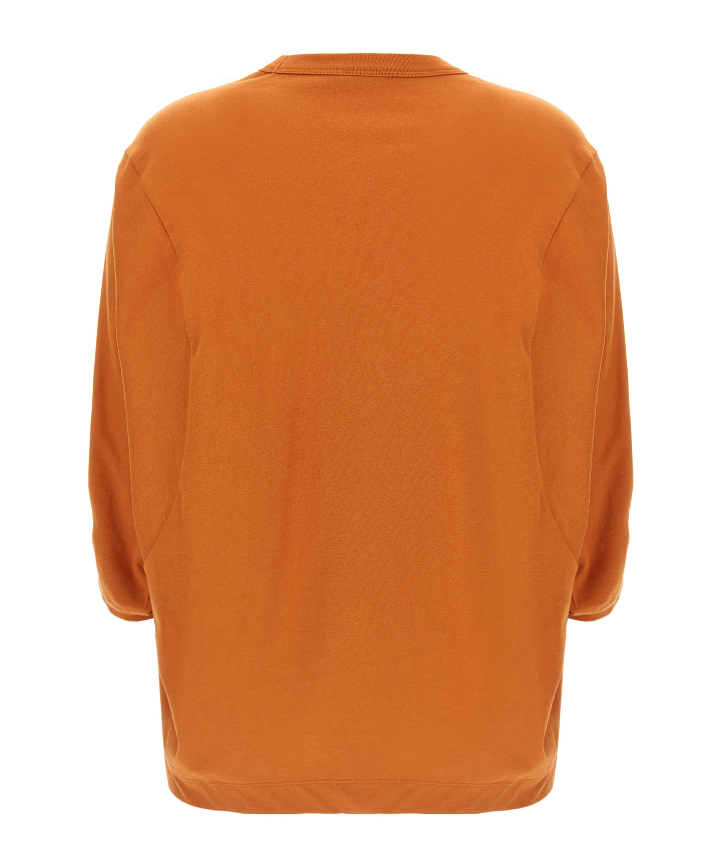 Dries Van Noten Relaxed Fit Round Neck Short Sleeves In Orange