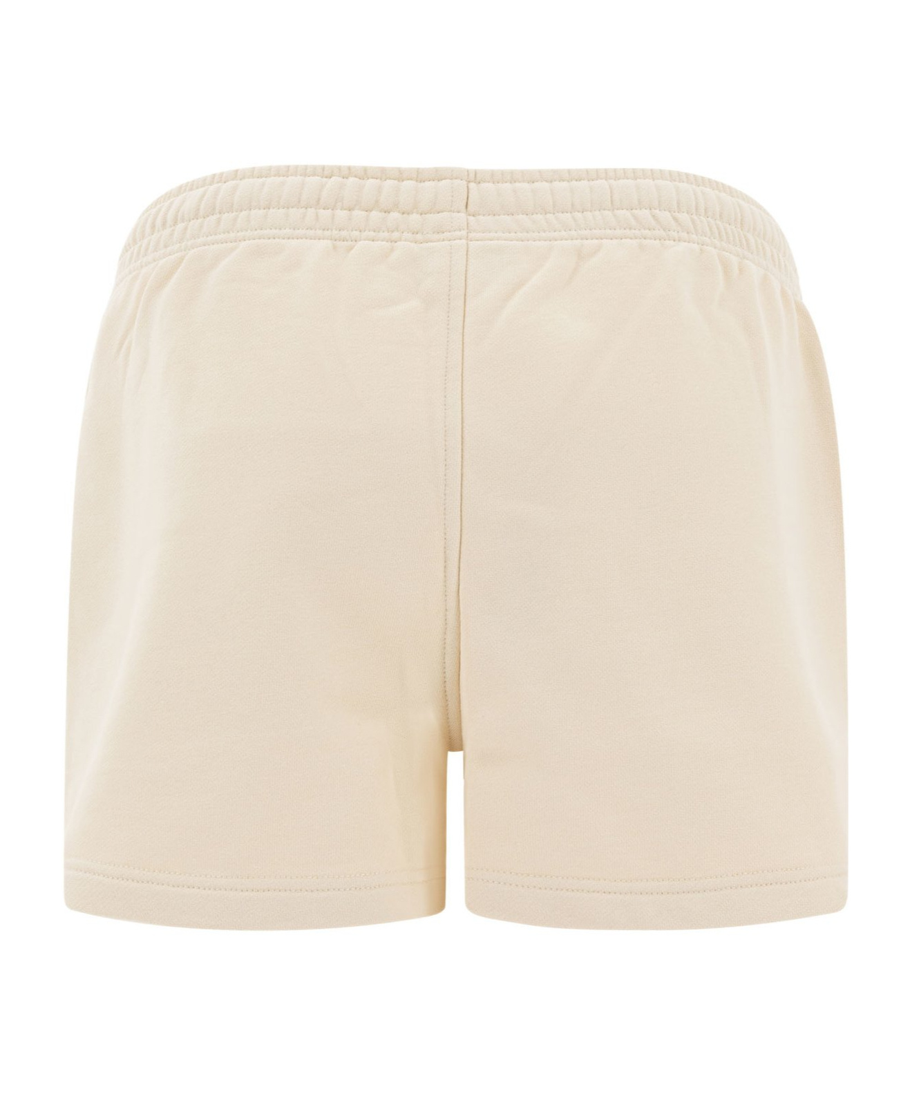 Shop Maison Kitsuné Baby Fox Shorts In Nude