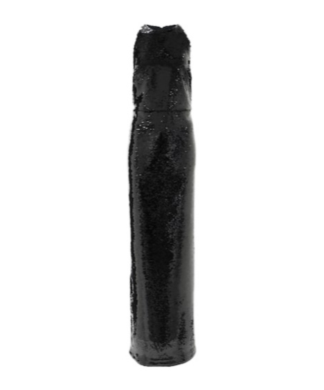 Safiyaa London Santina Sequined Gown In Black