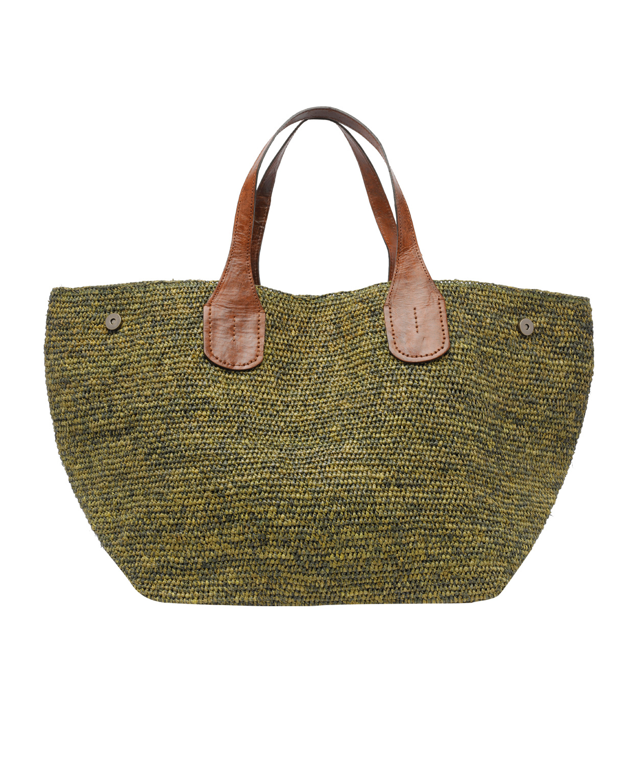 Ibeliv Double Handle Shoulder Bag In Green