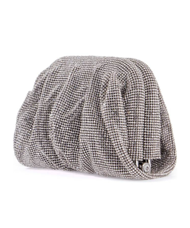 Benedetta Bruzziches Venus Dinner Bag In Gray