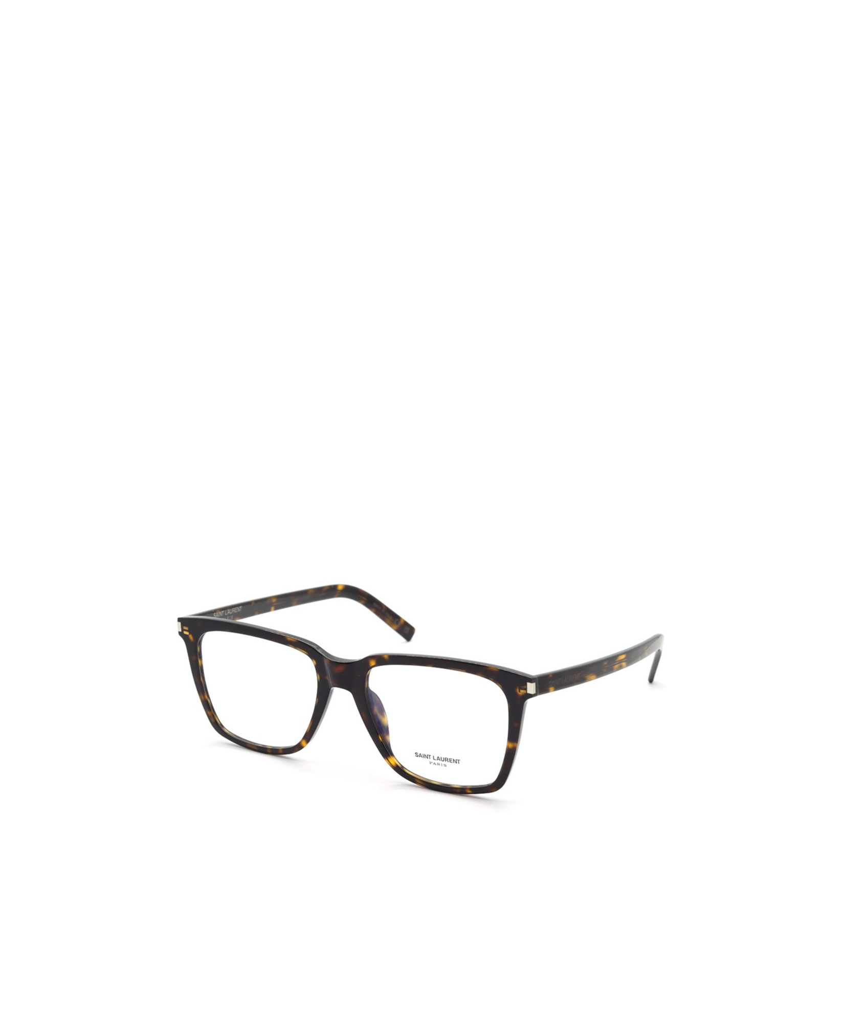 Saint Laurent Logo Flat Mirror In White