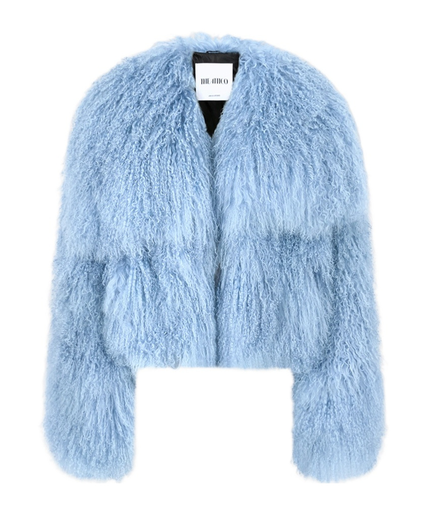 Attico Bomber Baby Blue