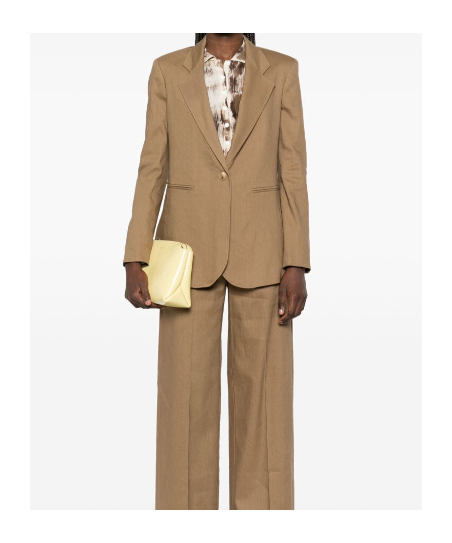 ALYSI LAPEL LONG-SLEEVED SUIT JACKET 