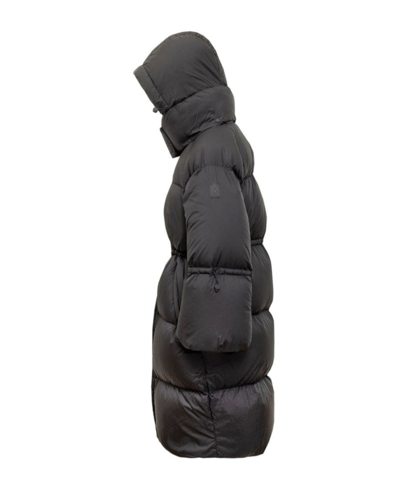 Mackage Oversized Down Jacket With Logo In Black