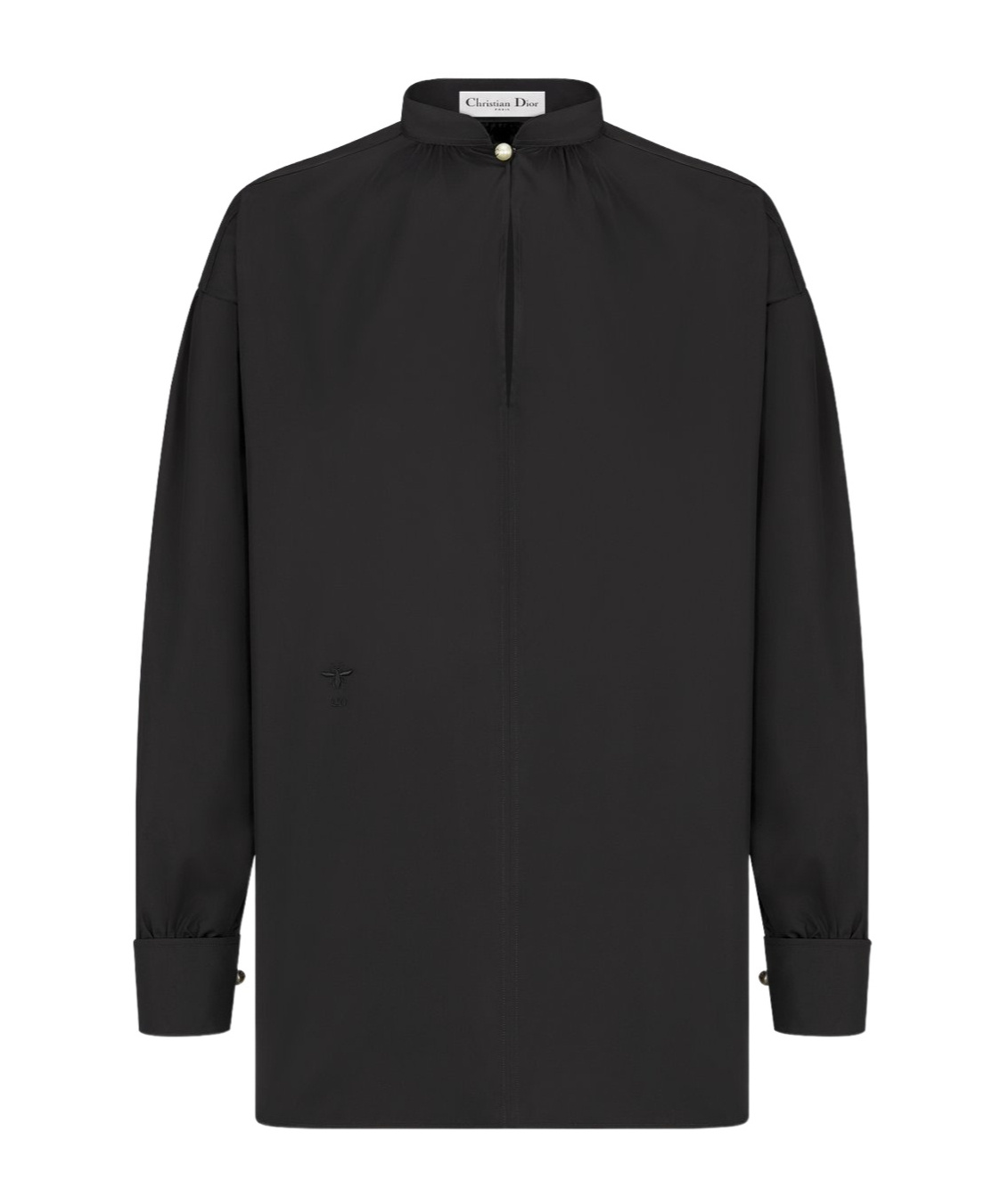 Dior Long-sleeved Shirt In Black
