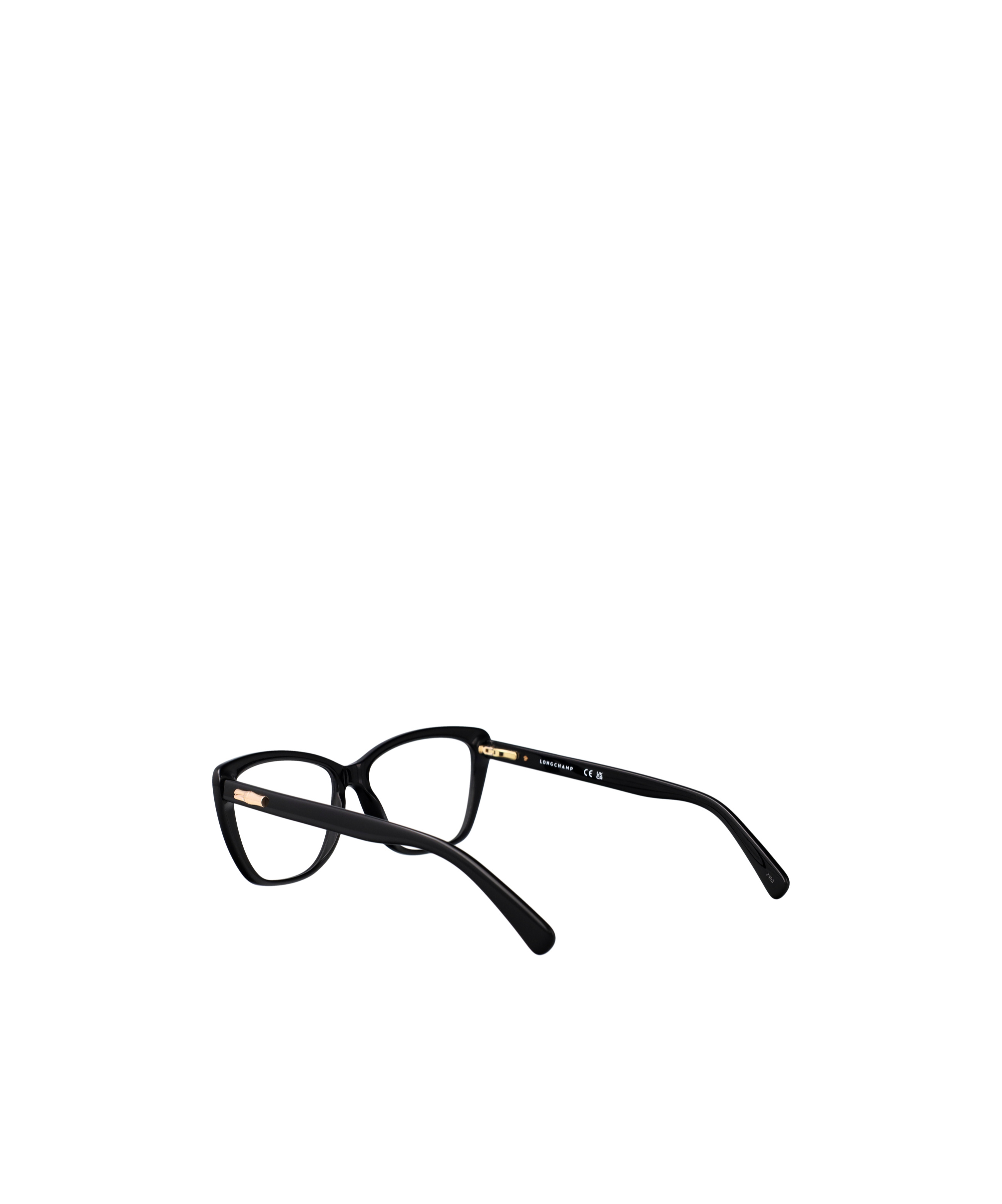Longchamp Geometric Flat Mirror In Black