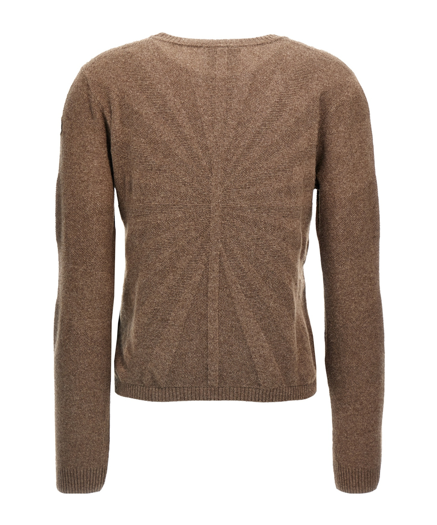 Moncler X Rick Owens Round Neck Sweater In Brown