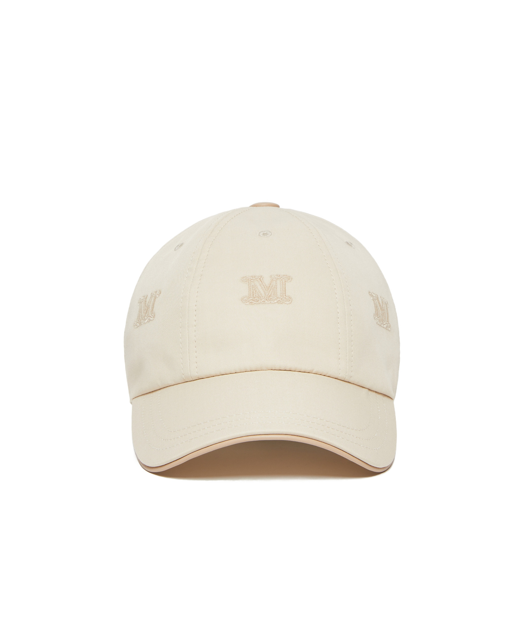 Max Mara Cantico Embroidered Baseball Cap In White