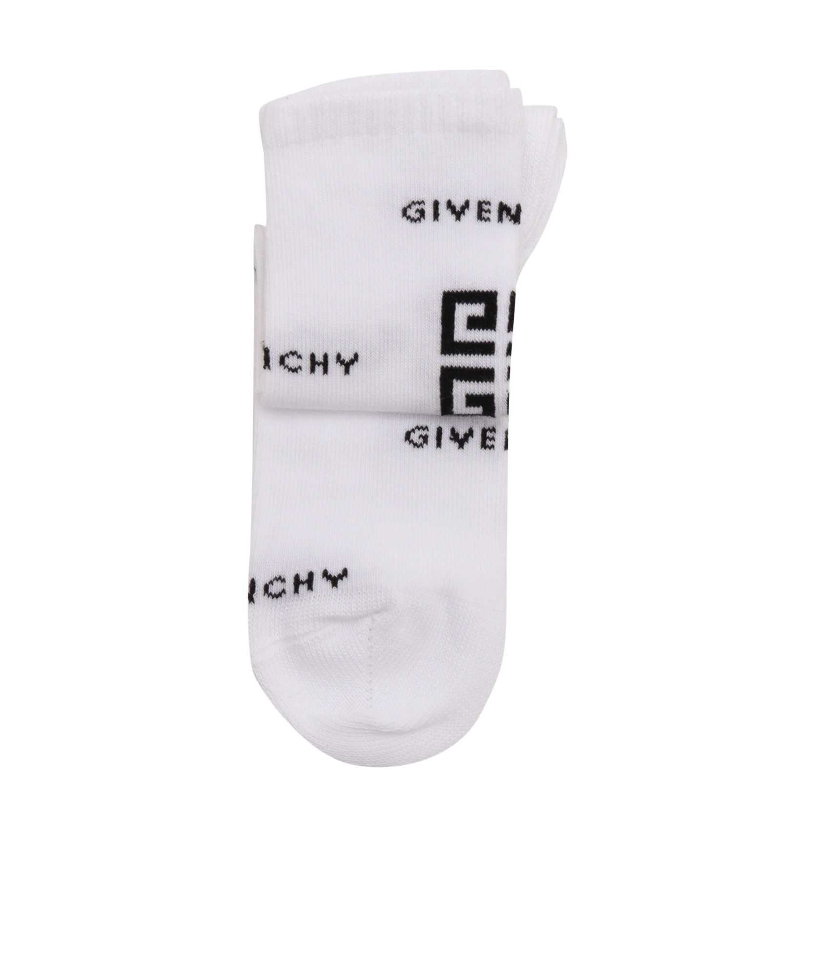 Givenchy 4g Pattern Socks In White