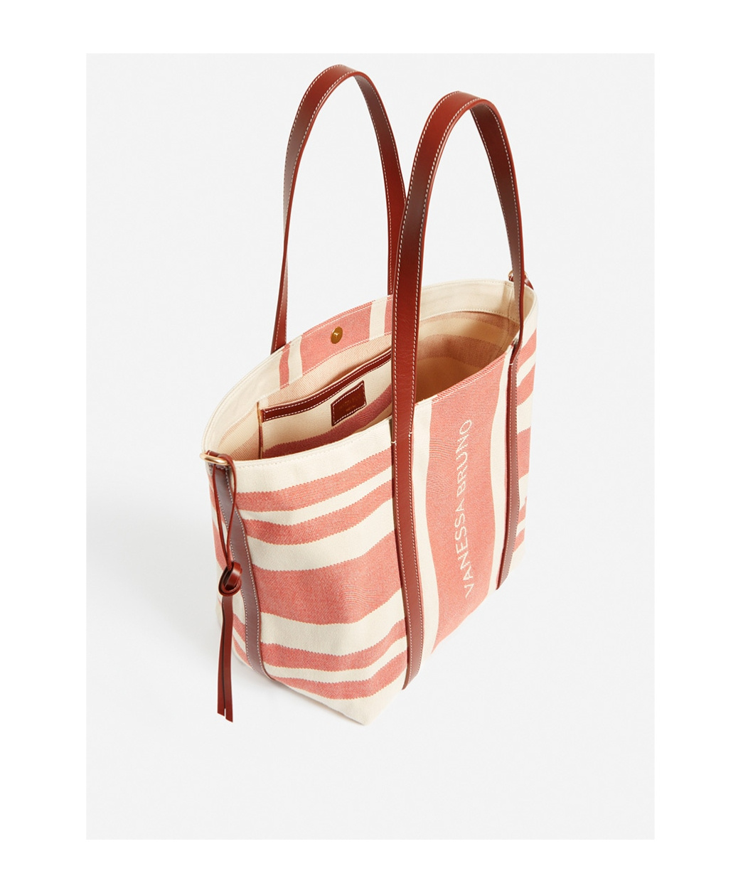 Vanessa Bruno Xl Cabas Shoulder Bag In Pink