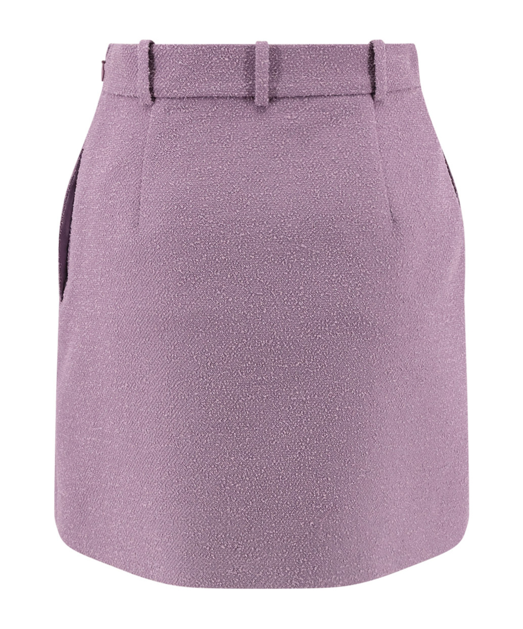 Dior Belt Loop Skirt In Purple