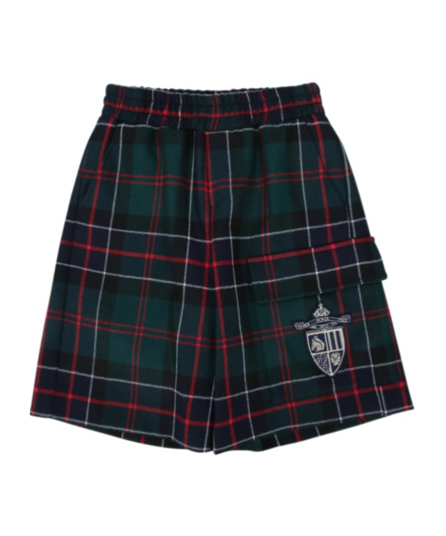 Fendi Plaid Patch-pocket Shorts In Multi