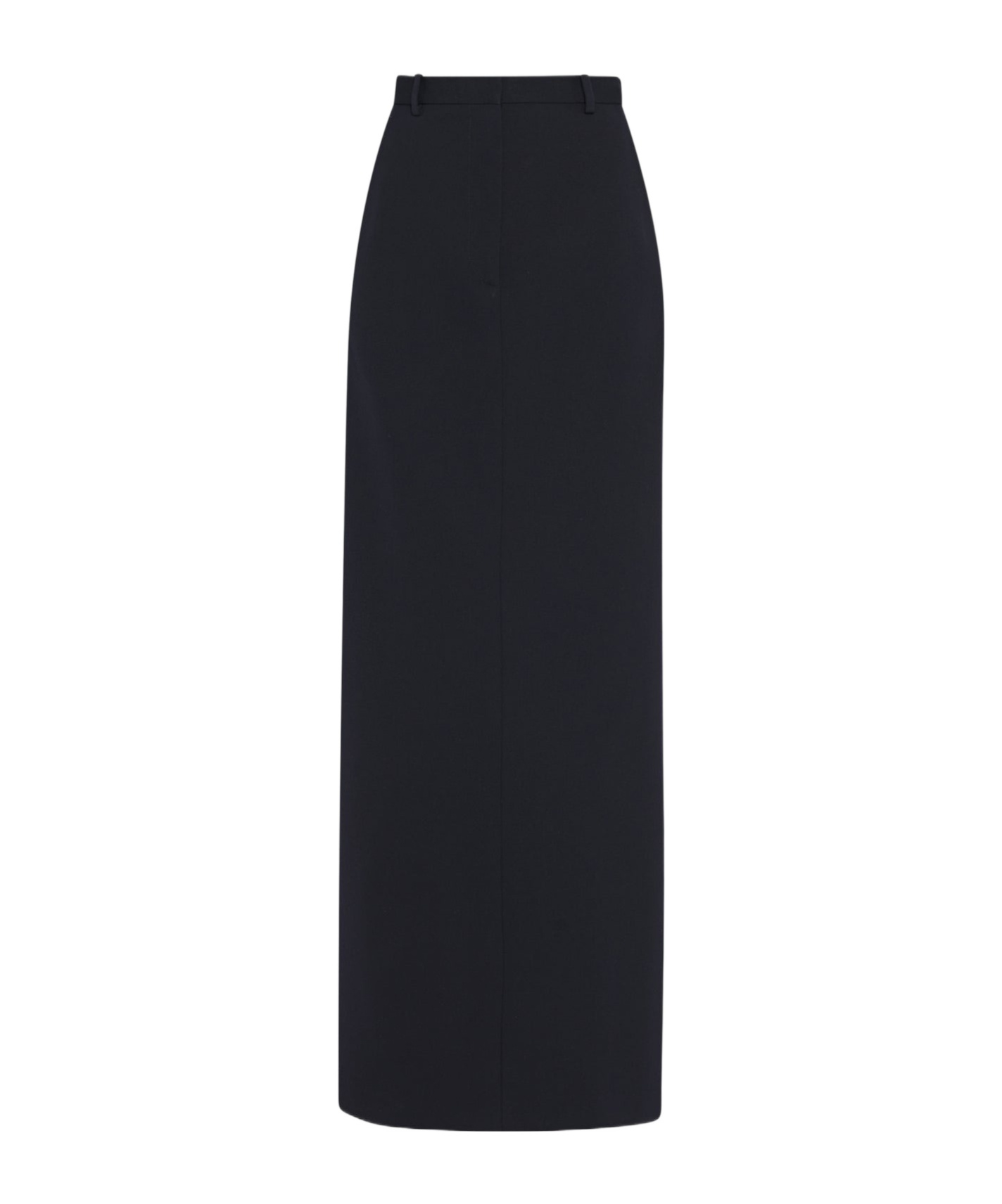 The Row A-line Wool Skirt In Black