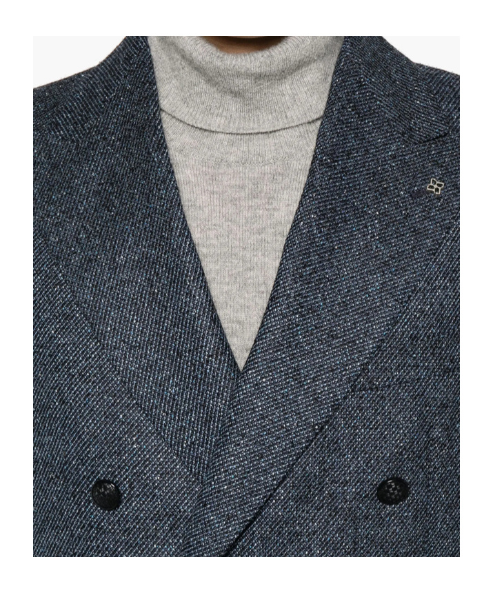 Shop Tagliatore Double-breasted Blazer