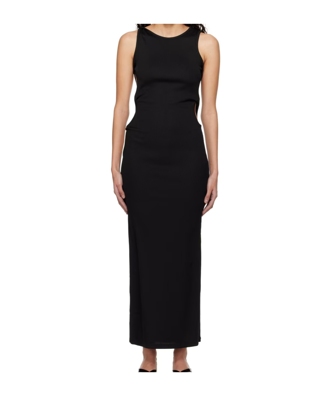 Christopher Esber Oblix Ribbed Maxi Dress