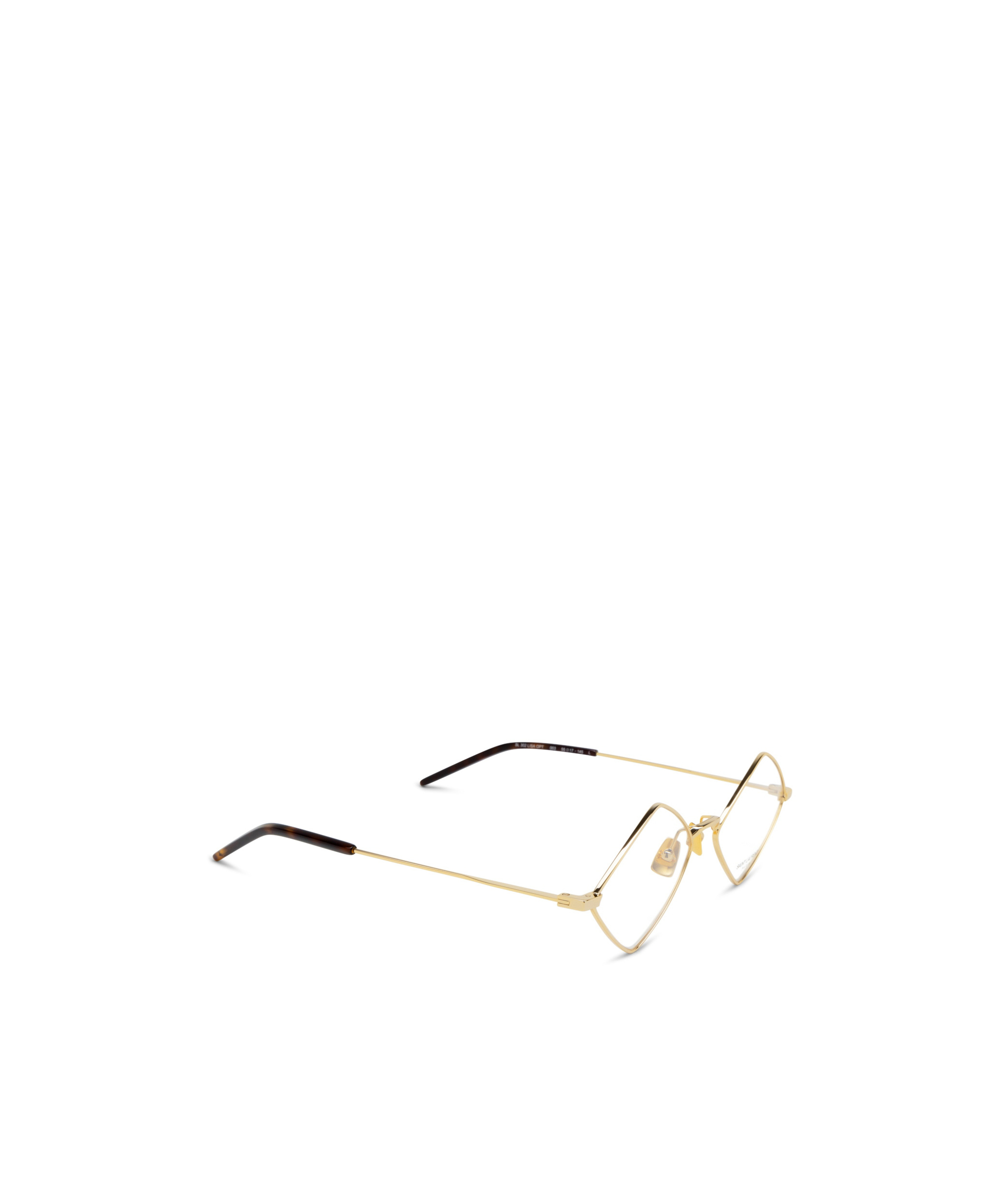 Saint Laurent Geometric Flat Mirror In Nude
