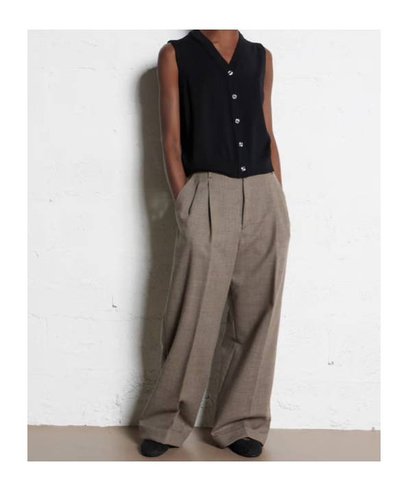 Soeur Straight-leg Trousers In Gray
