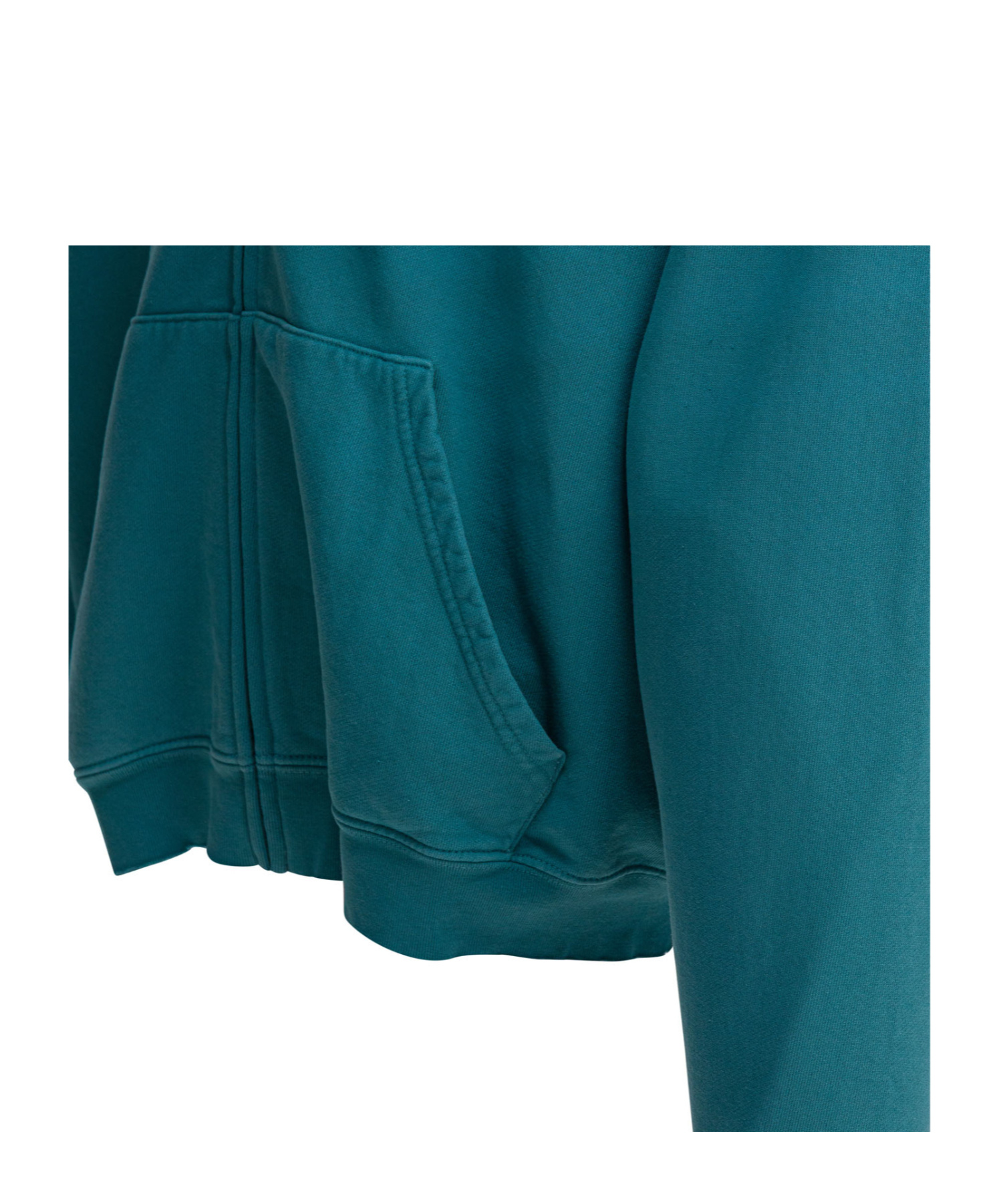 Gallery Dept. Long-sleeved Zip-up Sweatshirt In Green