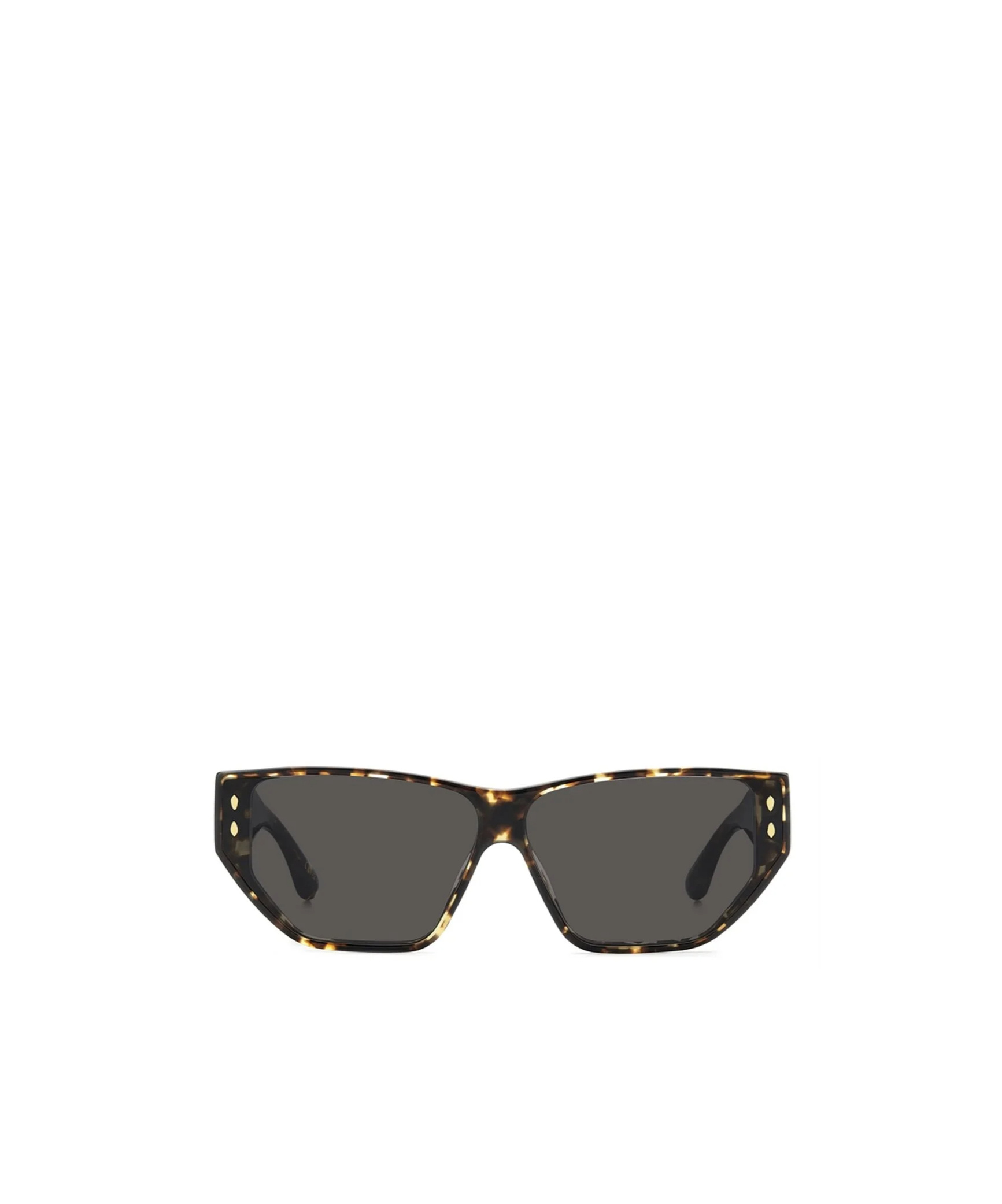 Isabel Marant 66mm Oversize Angular Sunglasses In Brown