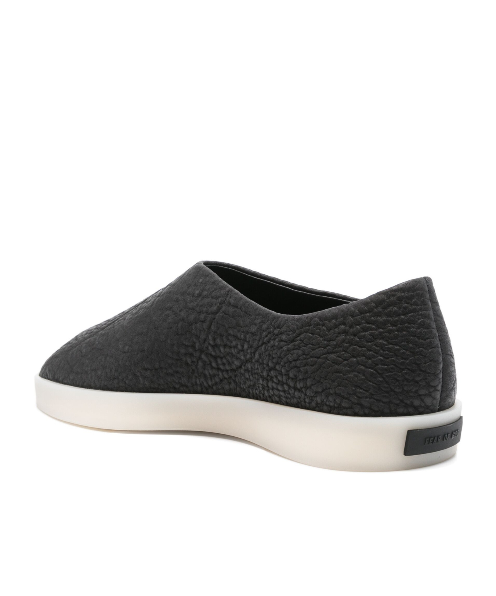 Fear Of God Textured-finish Loafers In Black