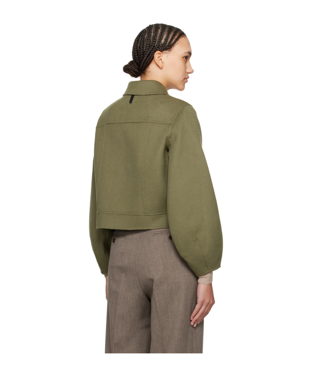 Mackage Khaki Lali Jacket In Green