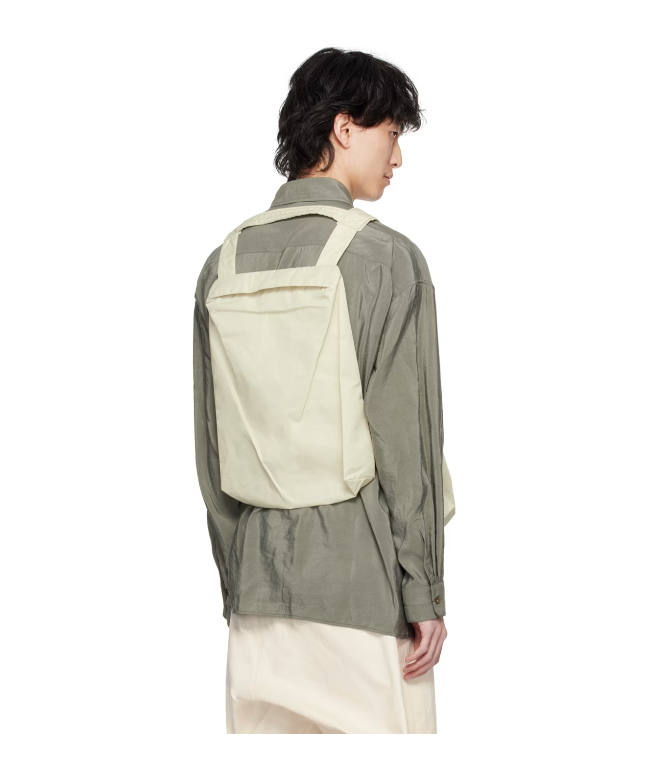 Lemaire Multipocket Vest In White