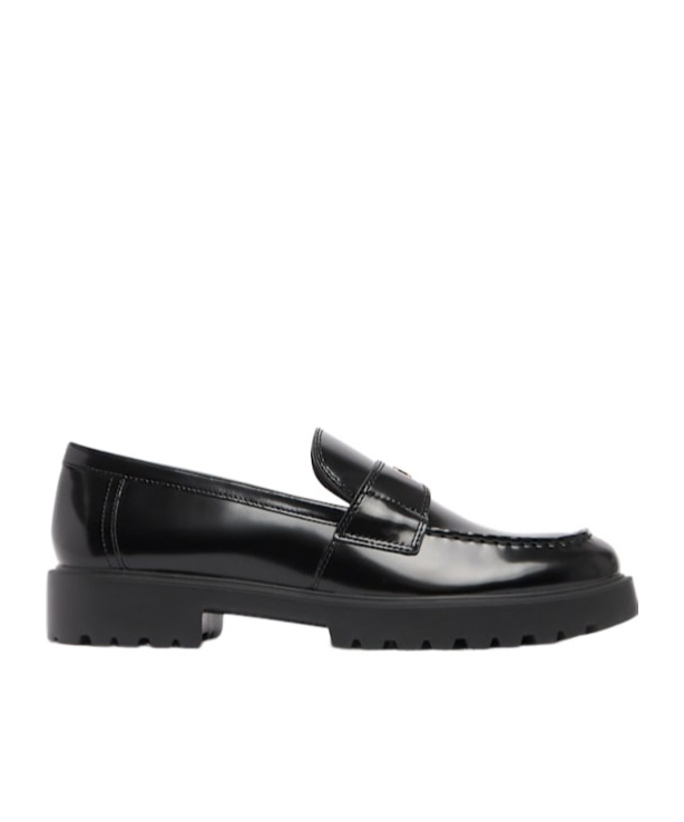 Tory Burch 20mm Classic Lug Brushed Leather Loafers