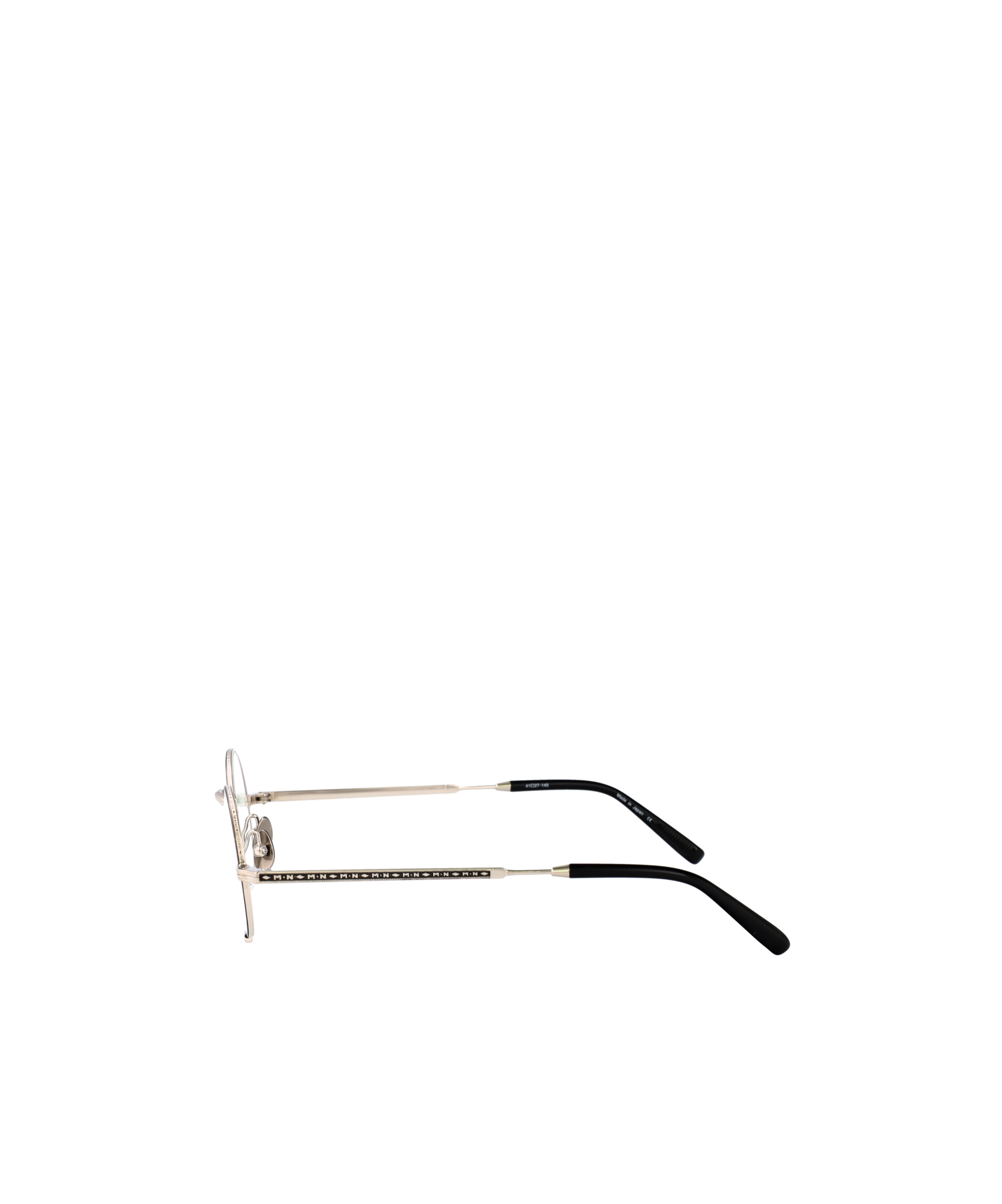 Matsuda Circular Plain Mirror In Metallic