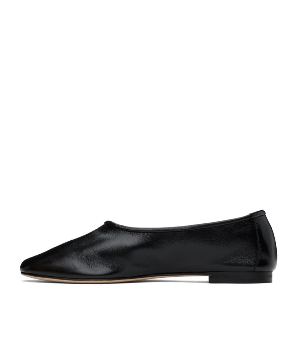 By Far Prudence Ballet Shoes In Black
