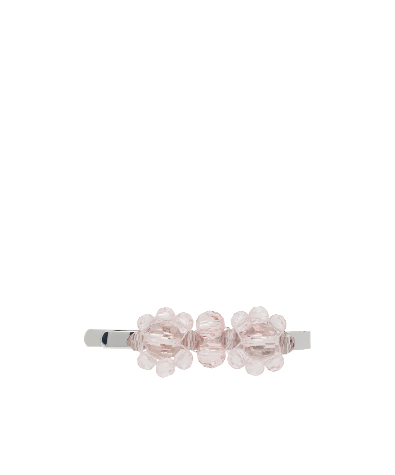 Simone Rocha Mini Flower Hair Clip In Pink