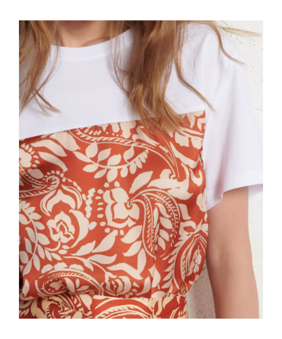 Liu •jo T-shirt Liu Jo Woman Color Clay Color In White