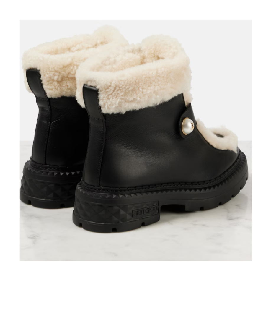 JIMMY CHOO JIMMY CHOO SHEA FLAT ANKLE BOOTS