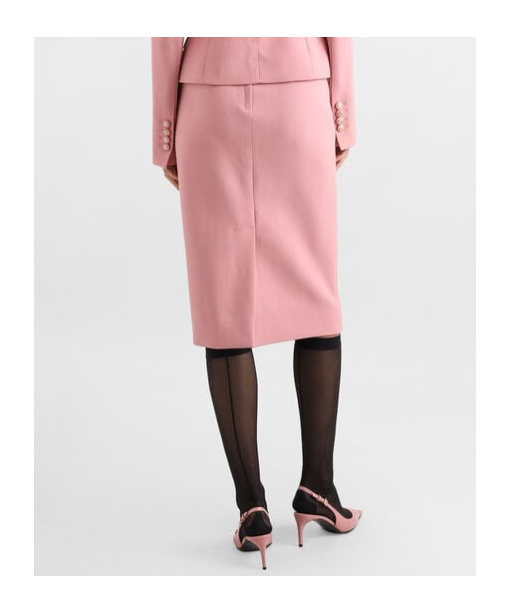 Dolce & Gabbana Midi Pencil Skirt In Pink