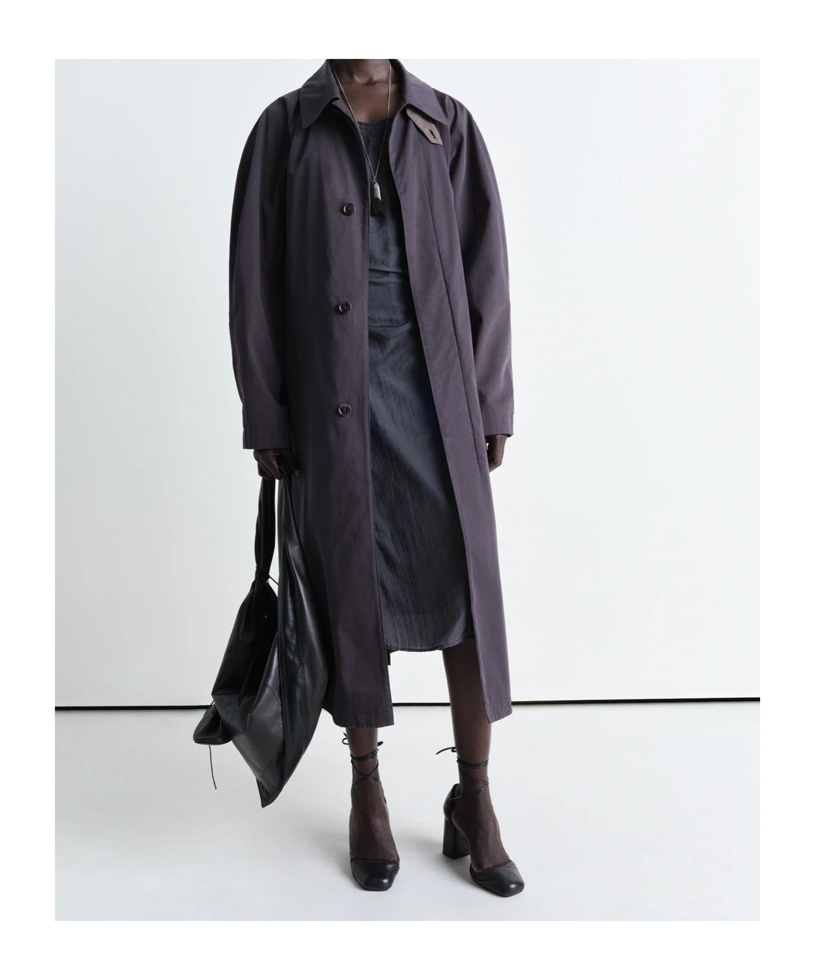 Lemaire Overcoat Compact Cotton Twil