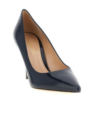 Gianvito Rossi Pointed Toe High Heeled Pumps In Black