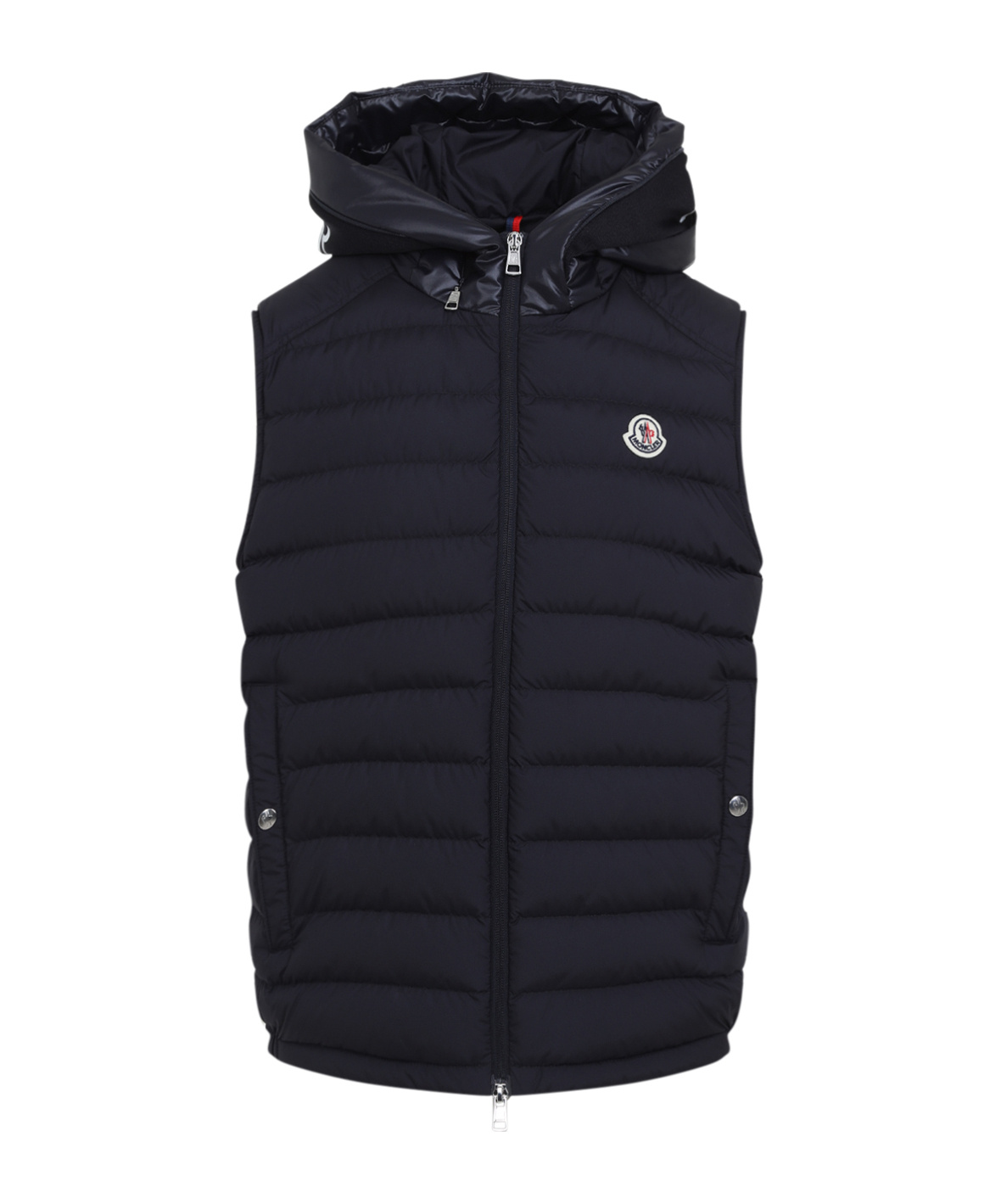 Shop Moncler Bourget Gilet In Blue