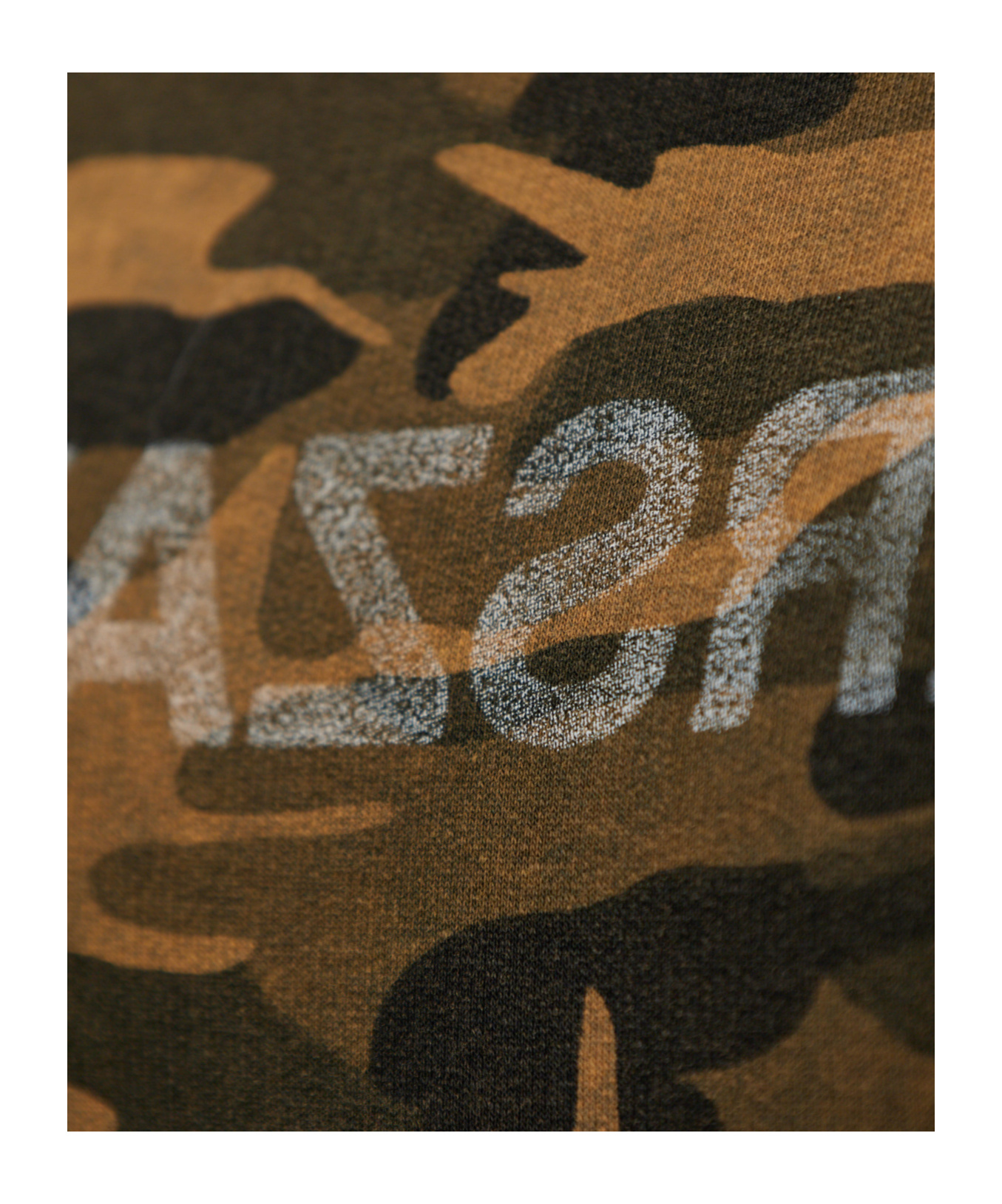 Misbhv Camouflage Printed T-shirt In Brown