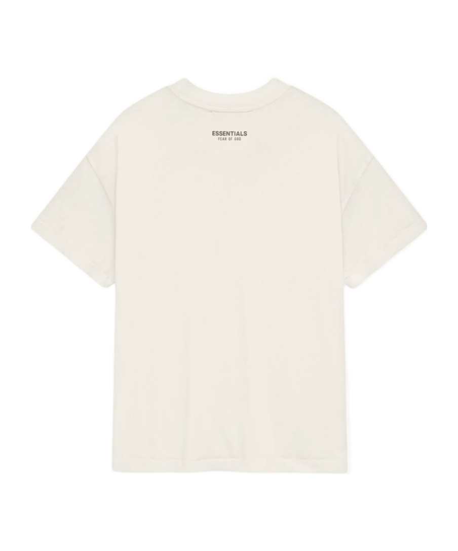 Essentials Round-neck Logo T-shirt In White