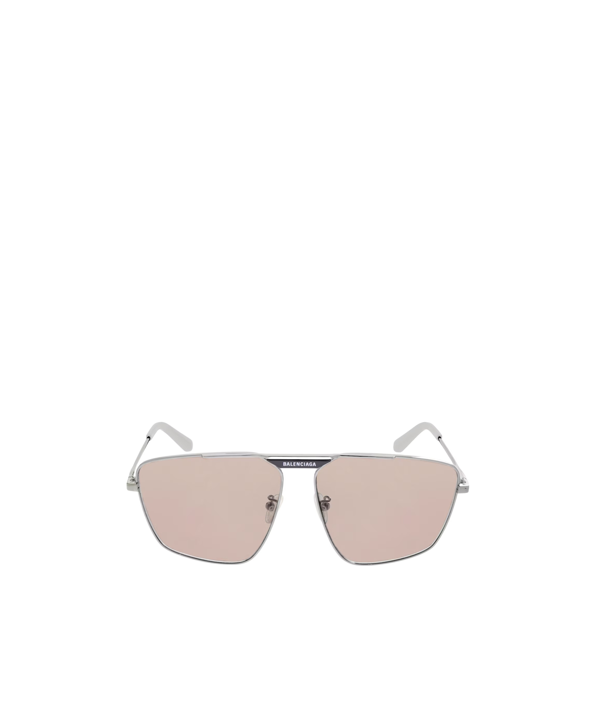 Balenciaga Eyewear Tag 2.0 Navigator Sunglasses In Brown