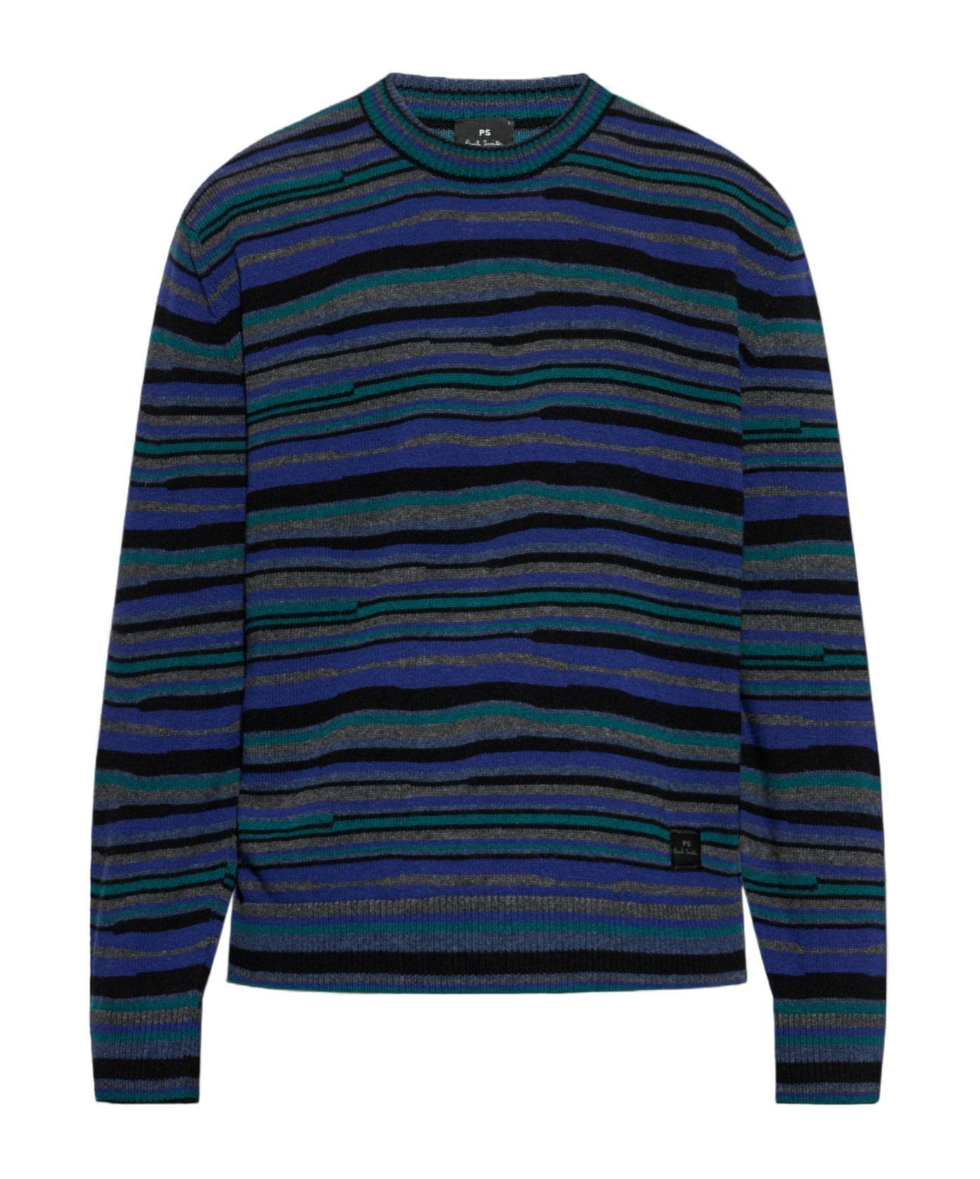 Ps By Paul Smith Crew Neck Sweater In Gray