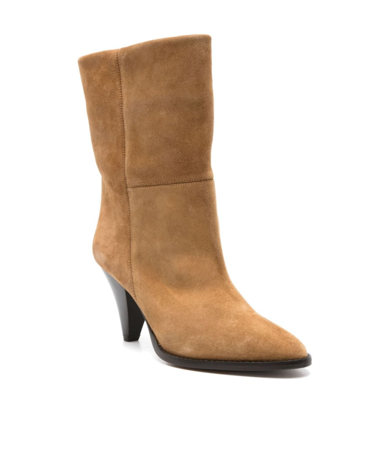 Isabel Marant Women's Rouxa Suede Leather Boots In Brown