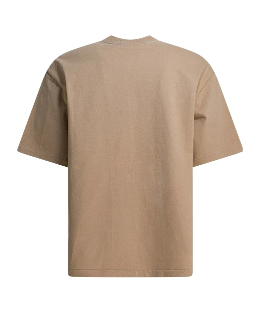Auralee Men Cotton T-shirt In Brown