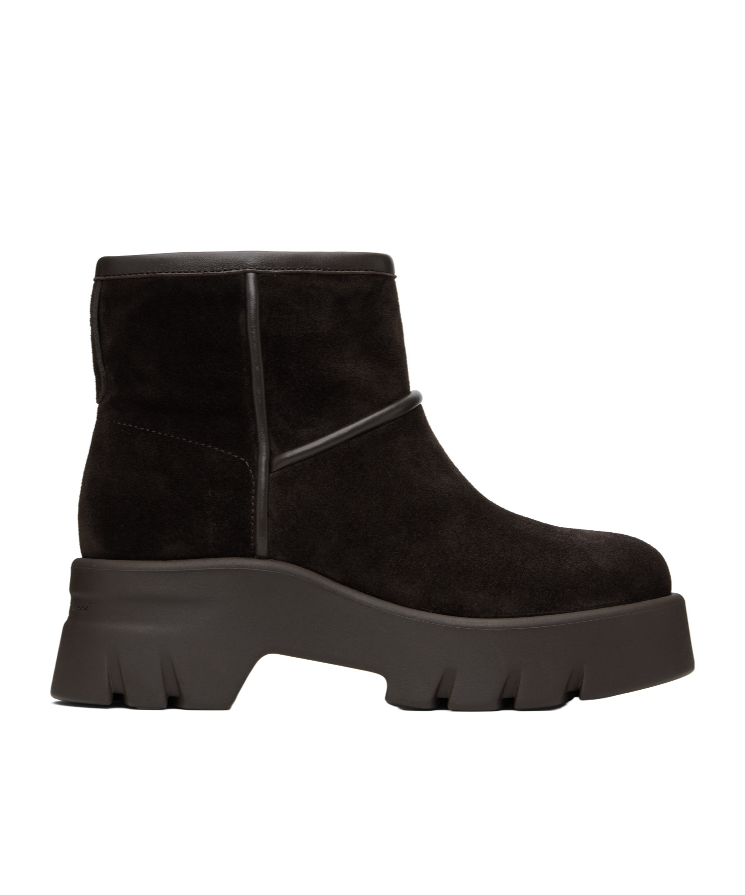 Gianvito Rossi Stormy Suede Ankle Boots In Black