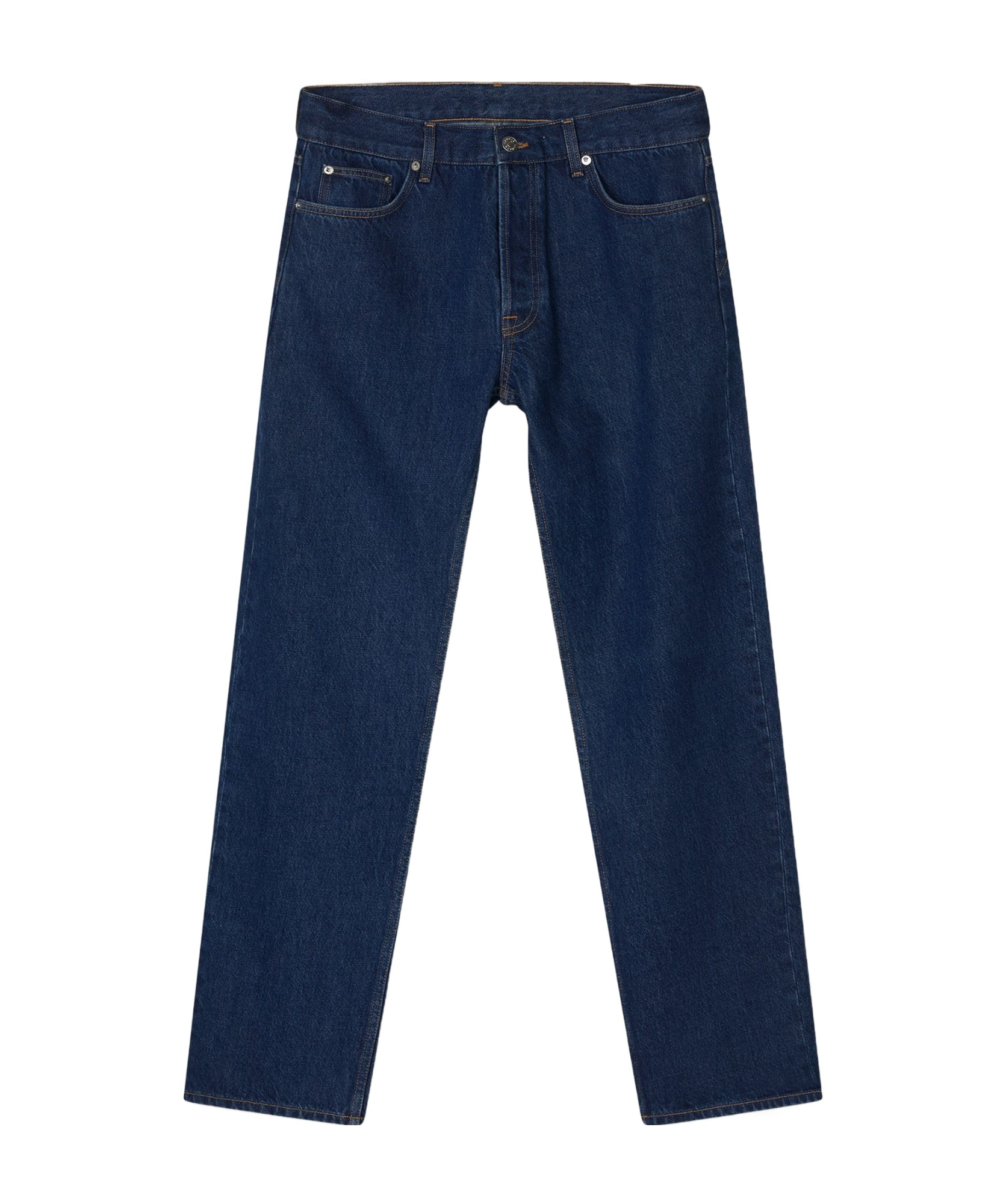 Samsoe & Samsoe Straight Jeans In Blue