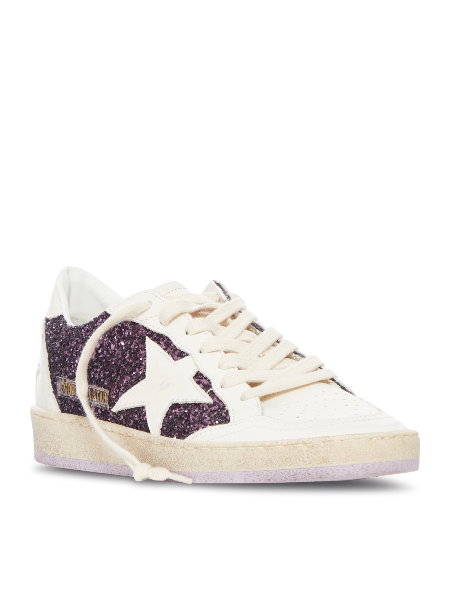 Golden Goose Ball Star Sneaker In White