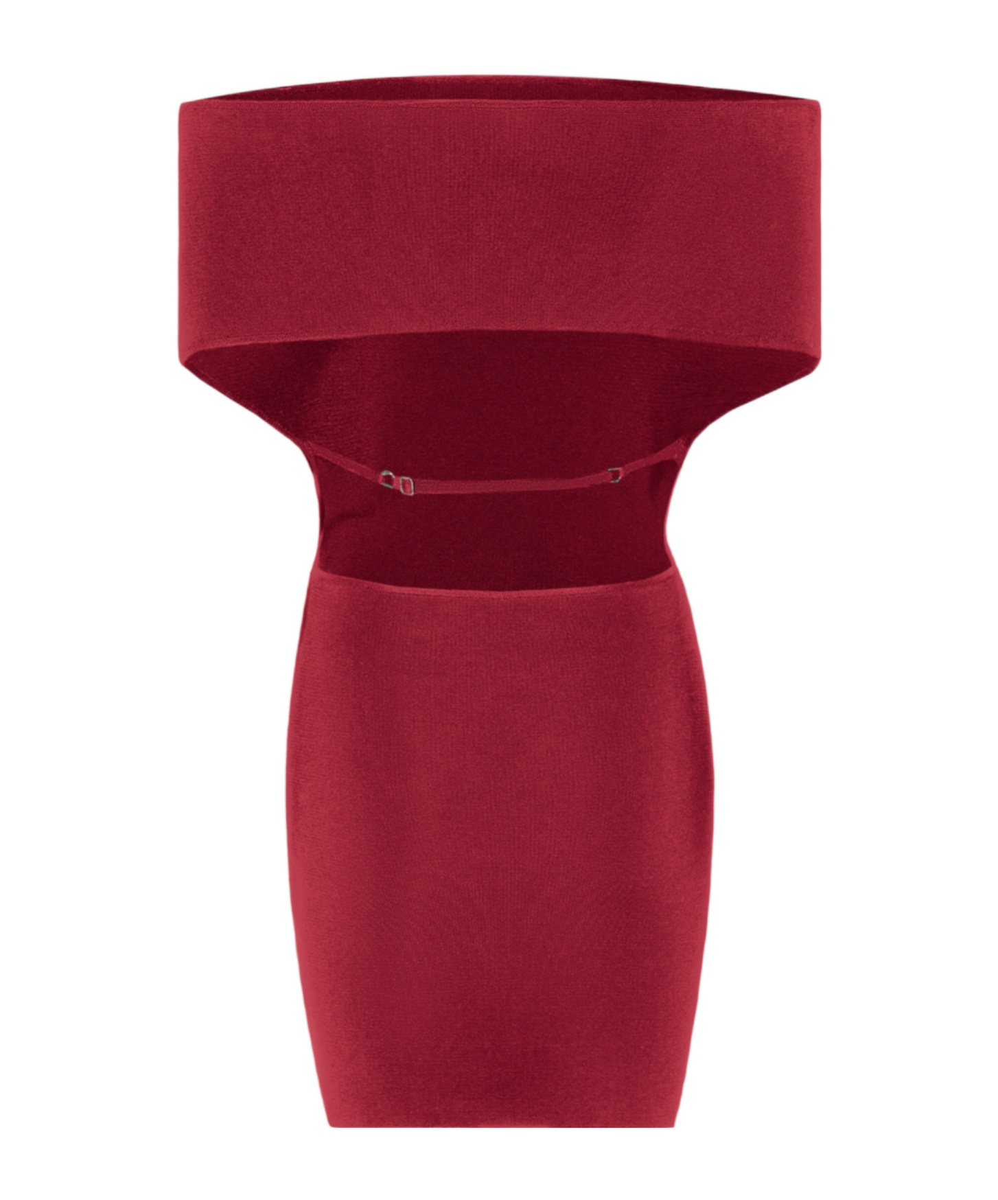 Jacquemus Red Les Sculptures 'la Robe Cubista' Minidress In Red