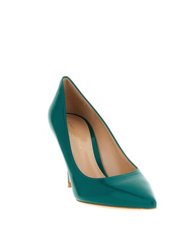 Gianvito Rossi Pointed High Heels In Green