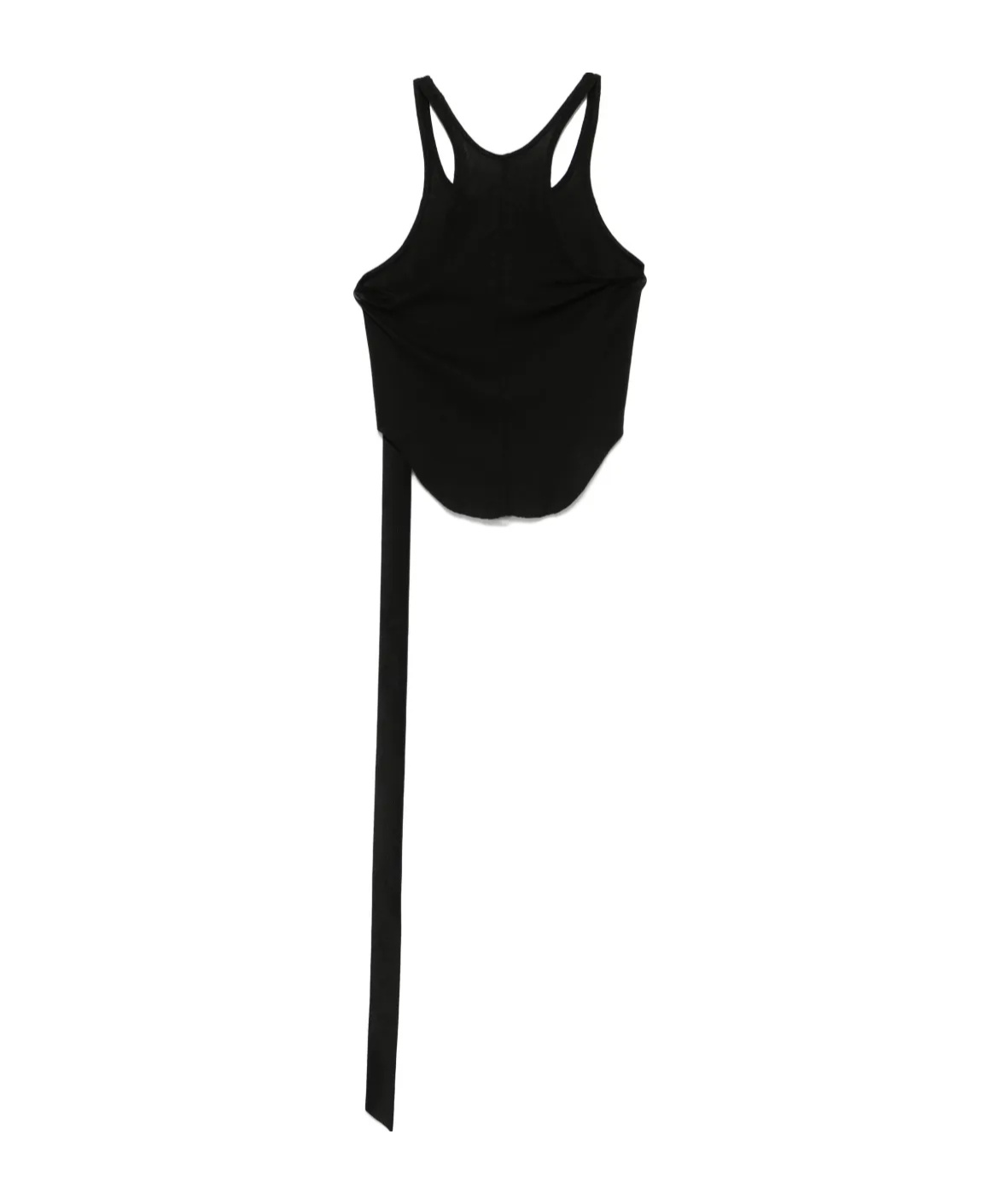 Rick Owens Drkshdw Cropped Tank Top In Black