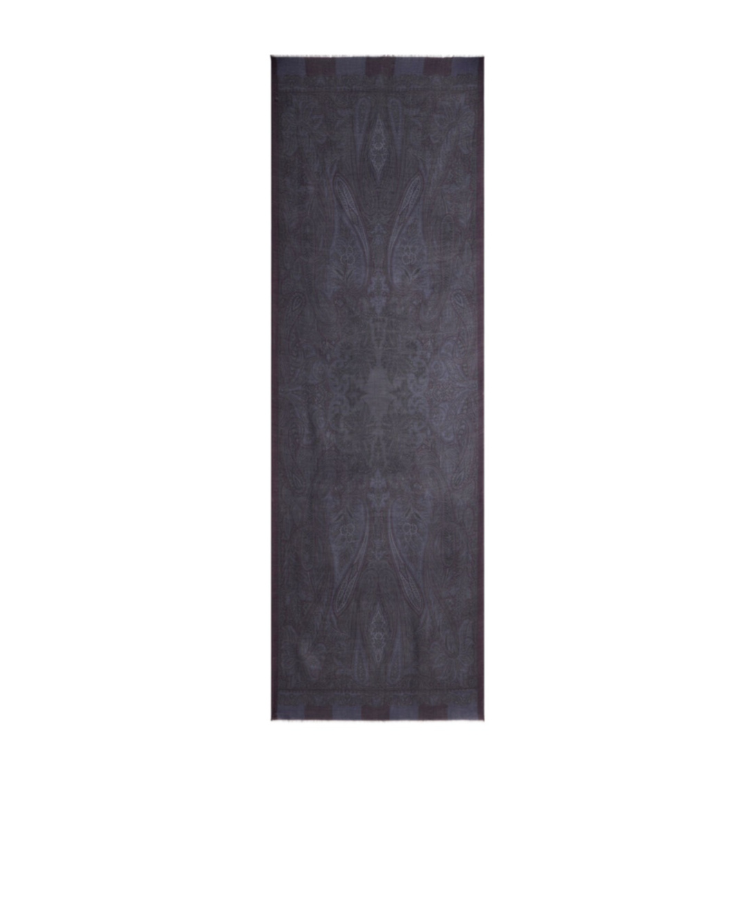Etro Paisley Scarf In Black